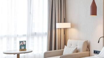 Minibar, in-room safe, desk, free WiFi