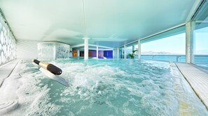 Sauna, hot tub, Turkish bath/hammam, body treatments, hydrotherapy