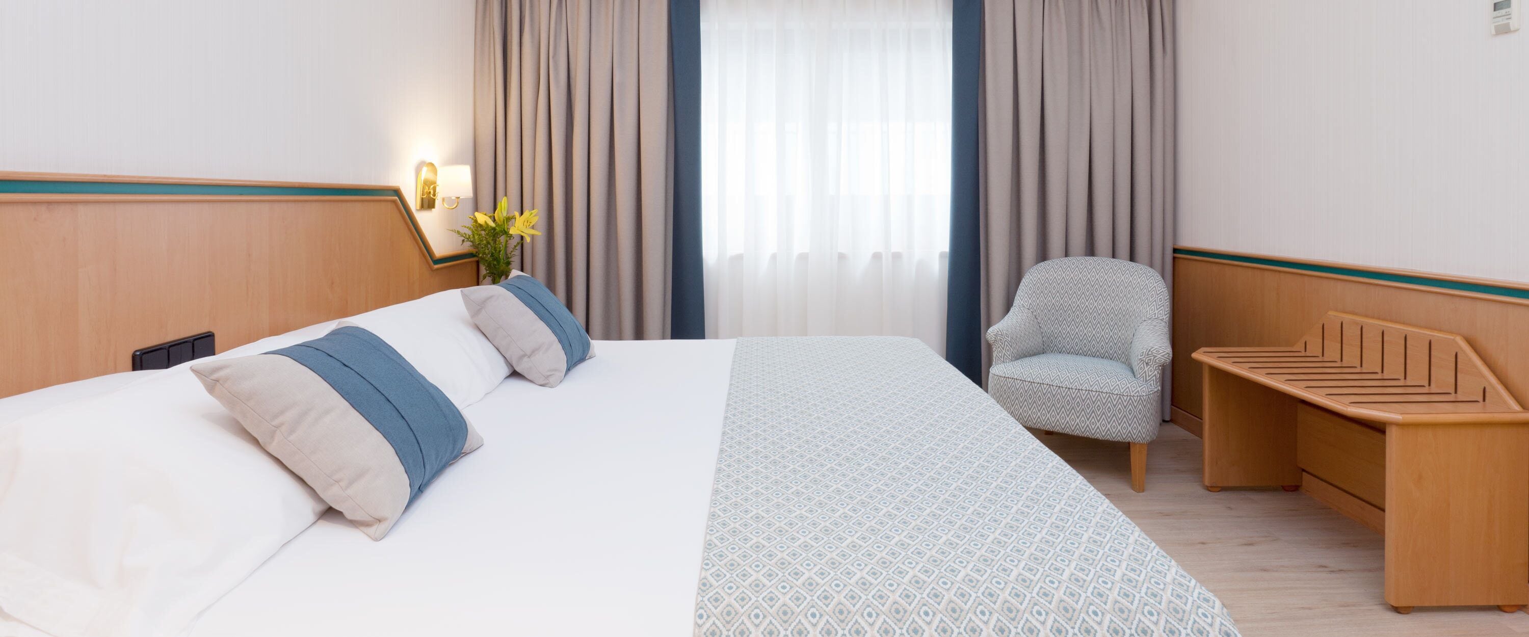 In-room safe, blackout drapes, soundproofing, free WiFi