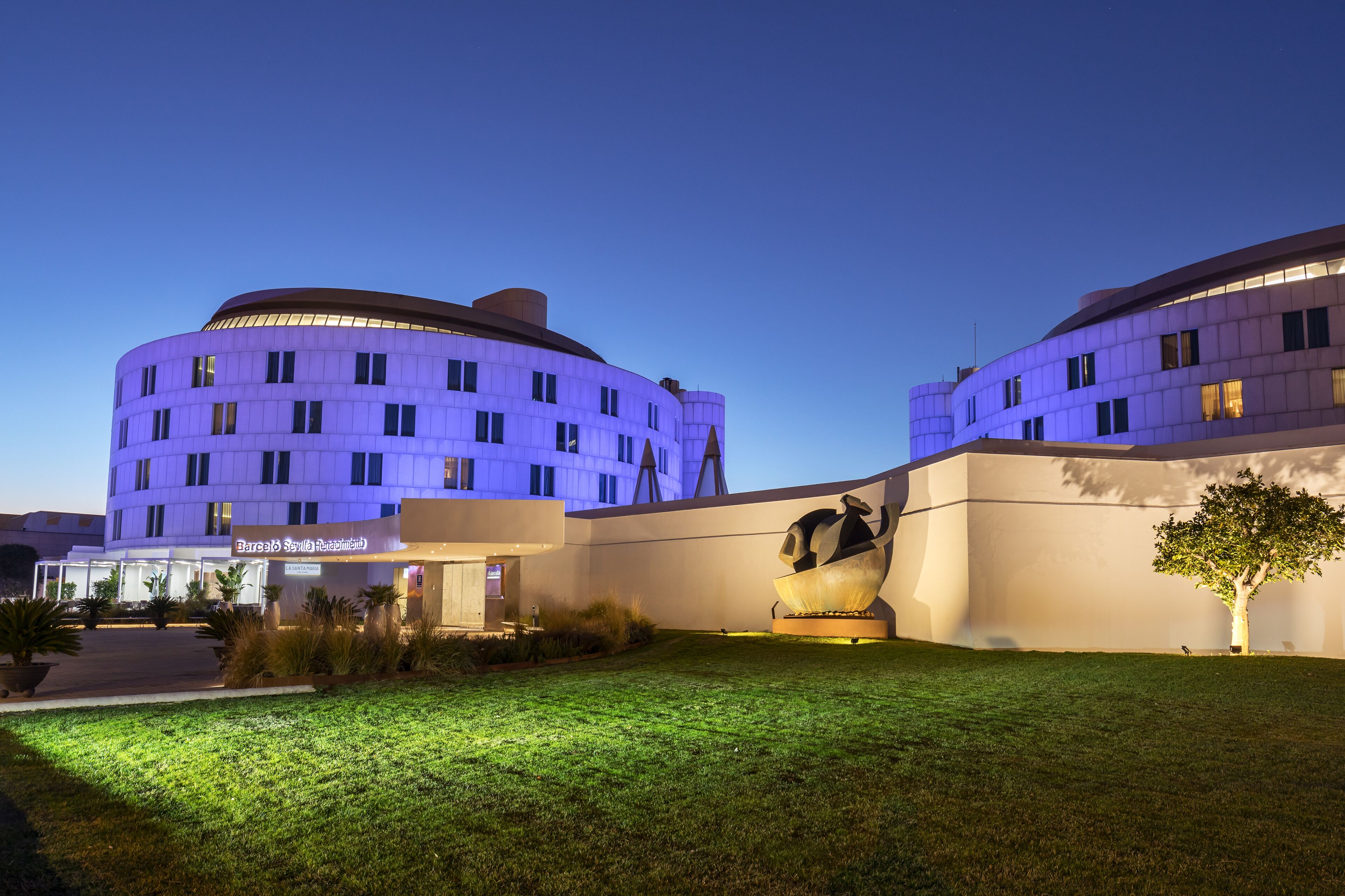 Façade de l’hébergement