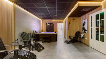 Facials, manicures and pedicures, massages