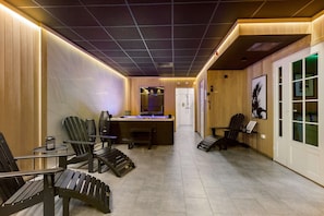 Facials, manicures and pedicures, massages