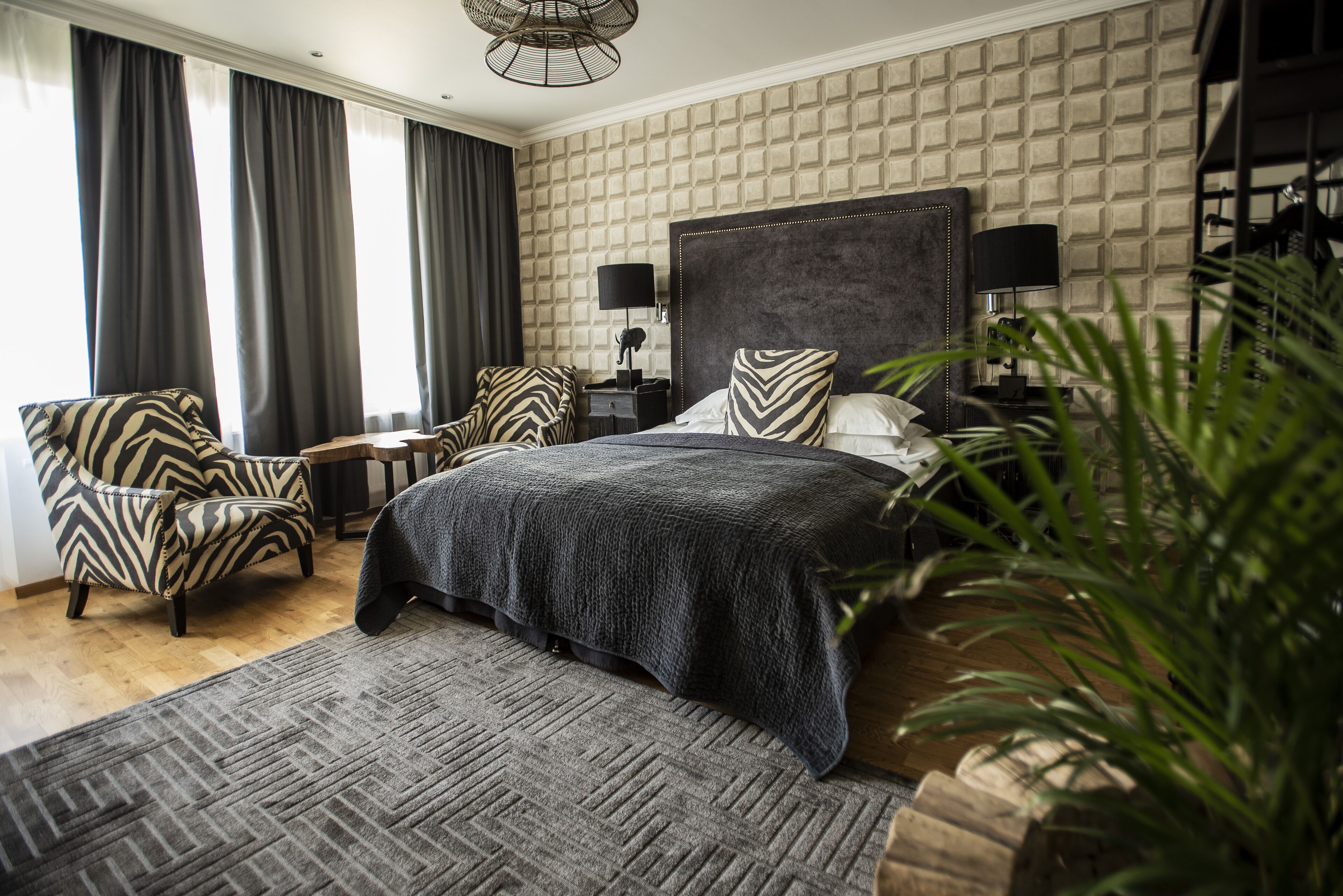 Standardværelse - 2 enkeltsenge - ikke-ryger | Individuelt design, individuel indretning, mørklægningsgardiner