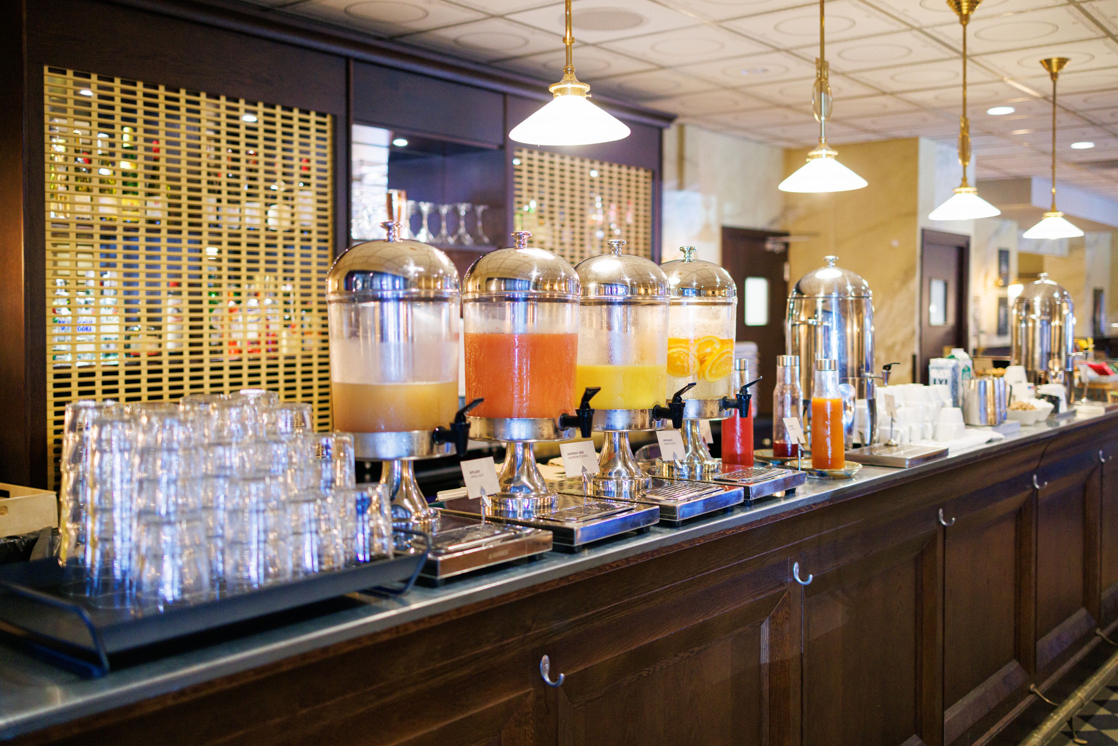 Gratis morgenmadsbuffet hver dag