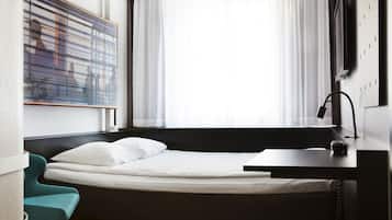 Blendingsgardiner, wi-fi (inkludert), sengetøy og rullestolvennlig