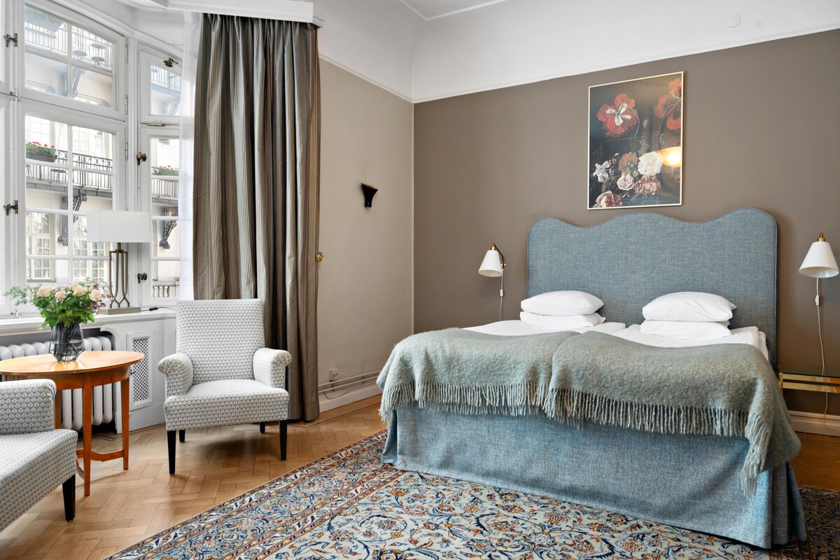 Phòng Deluxe, 2 giường đơn, không hút thuốc | Bộ đồ giường cao cấp, nệm có lớp đệm bông, minibar 