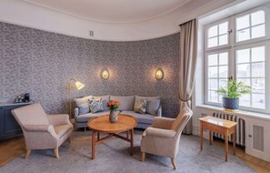 Suite, 1 Double Bed, Non Smoking, Sea View | 1 bedroom, premium bedding, pillowtop beds, minibar