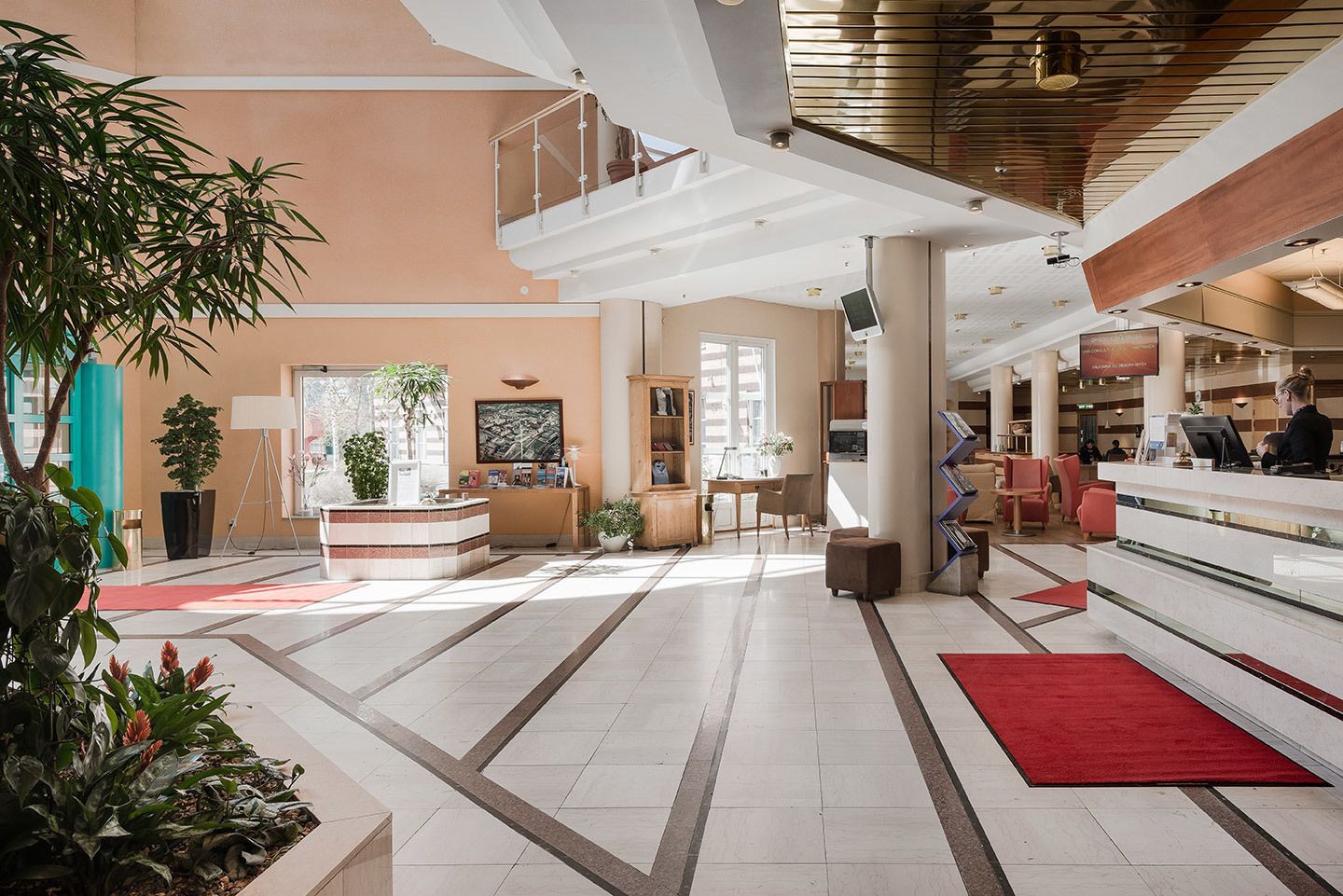 check-in/check-out kiosk