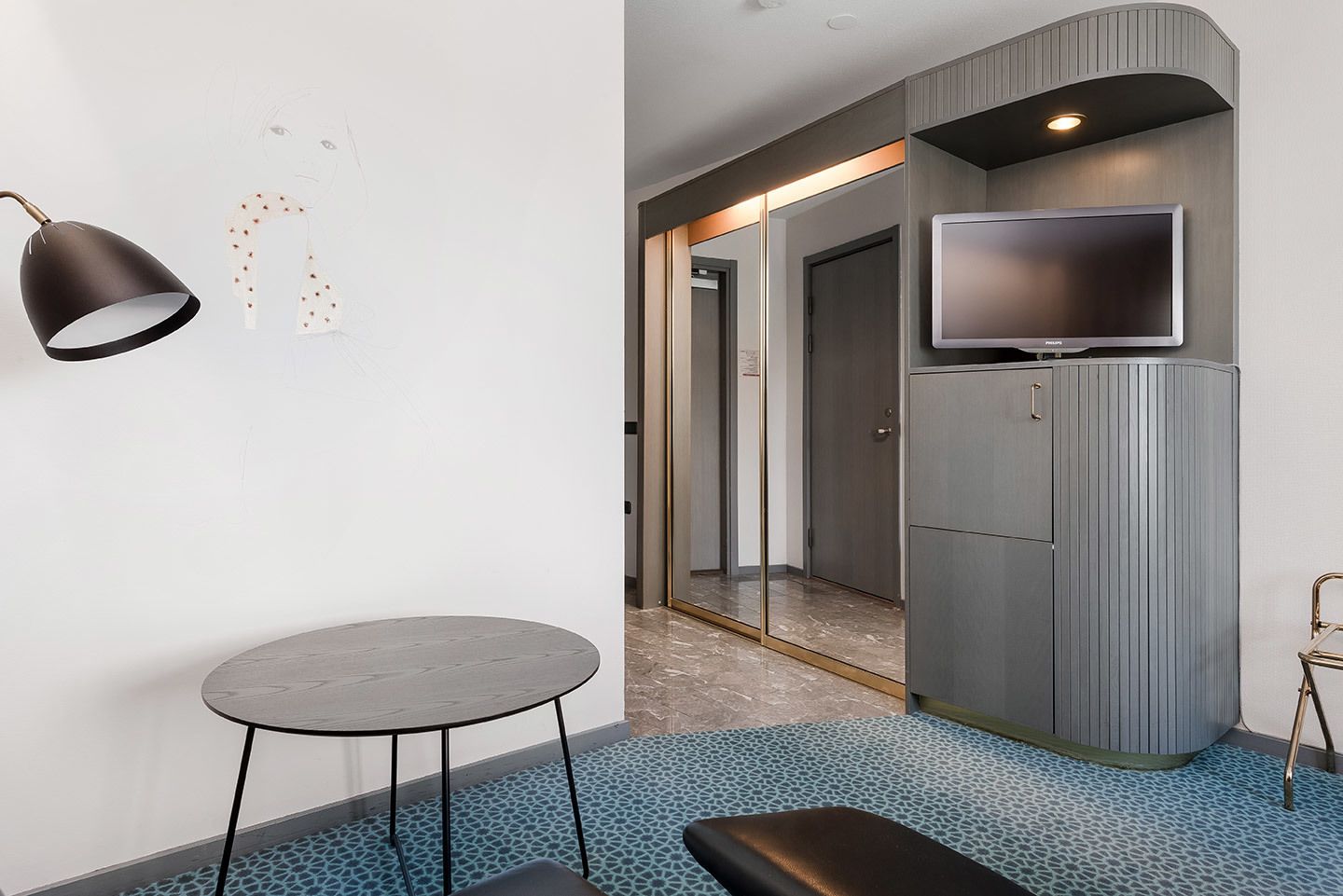 economy double room | hypo-allergenic bedding, in-room safe, desk, blackout curtains