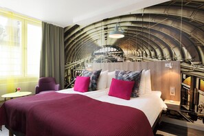 Superior King Room | Hochwertige Bettwaren, Pillowtop-Betten, Verdunkelungsvorhänge