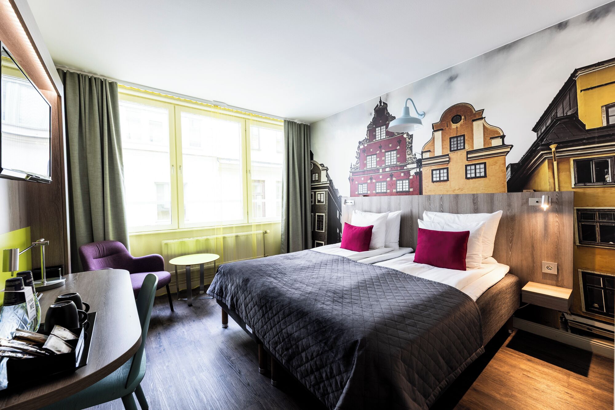 Classic Twin Room | Premium bedding, pillow-top beds, blackout curtains