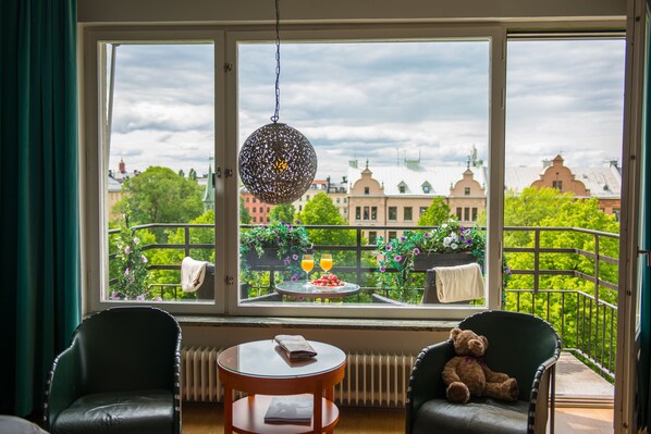 Deluxe tweepersoonskamer, balkon | Uitzicht vanaf balkon