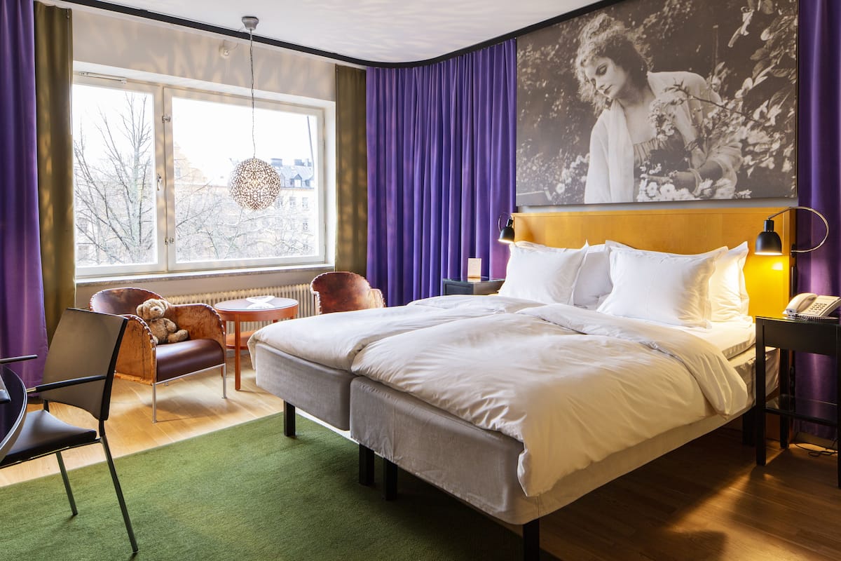 Deluxe-Doppelzimmer | Bettwäsche aus ägyptischer Baumwolle, hochwertige Bettwaren