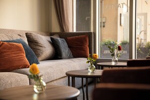 Sitteområde i lobbyen