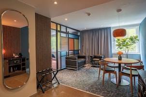 Superior Suite, 1 King Bed | In-room safe, desk, blackout drapes, free WiFi