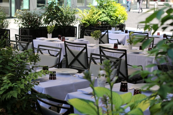 Se sirven comidas, cenas y cocina francesa