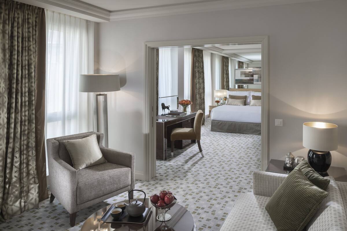 1 bedroom, premium bedding, pillow-top beds, minibar