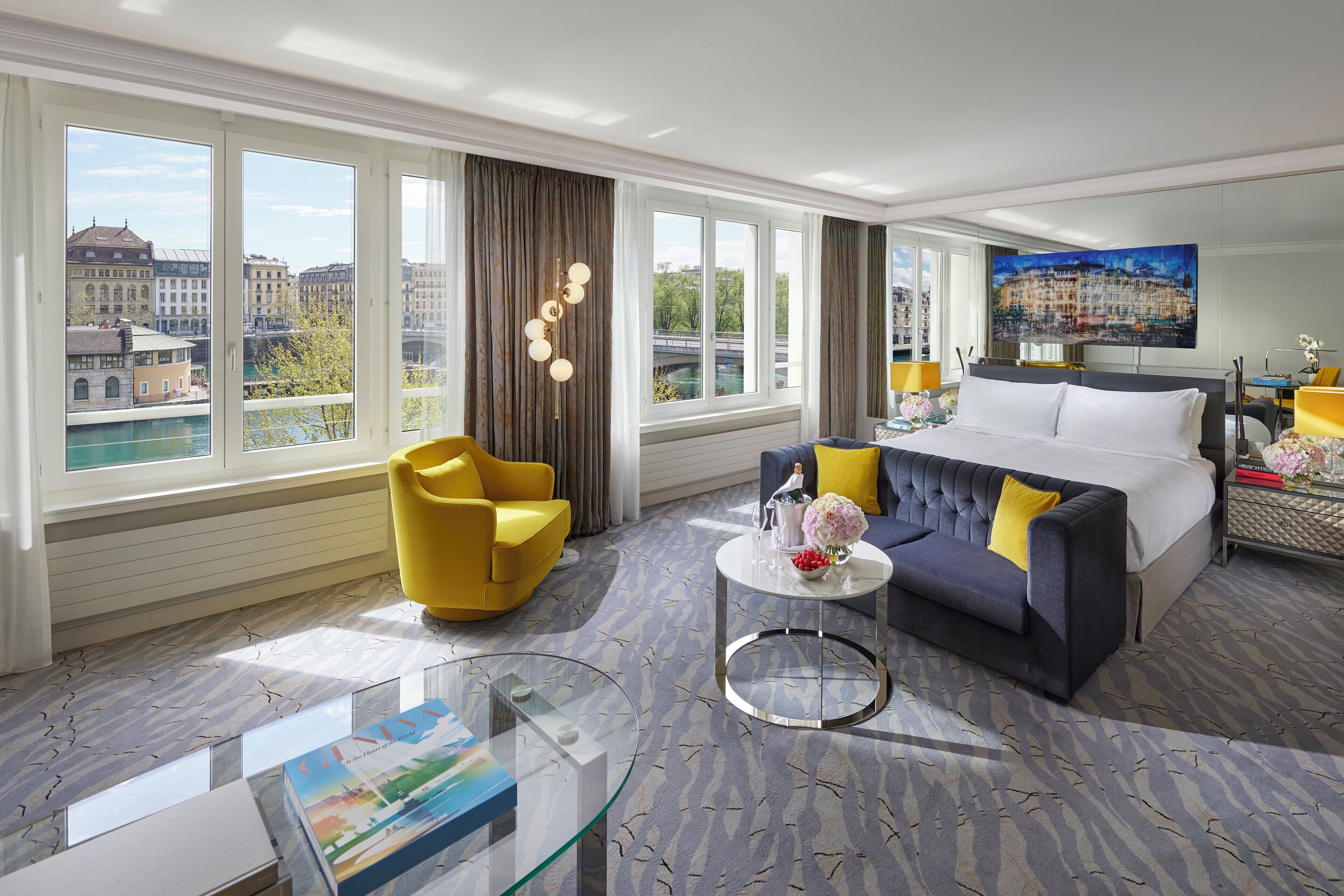 Deluxe Suite, 1 King Bed, River View | Water view