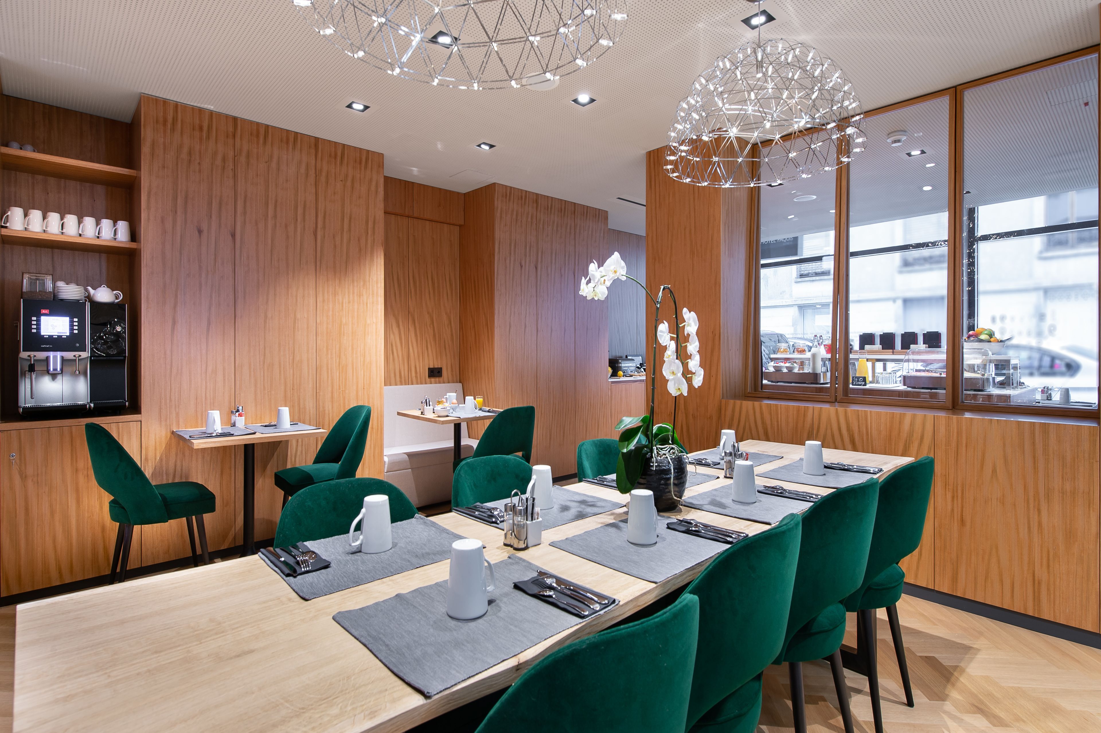 daily buffet breakfast (chf 18 per person)