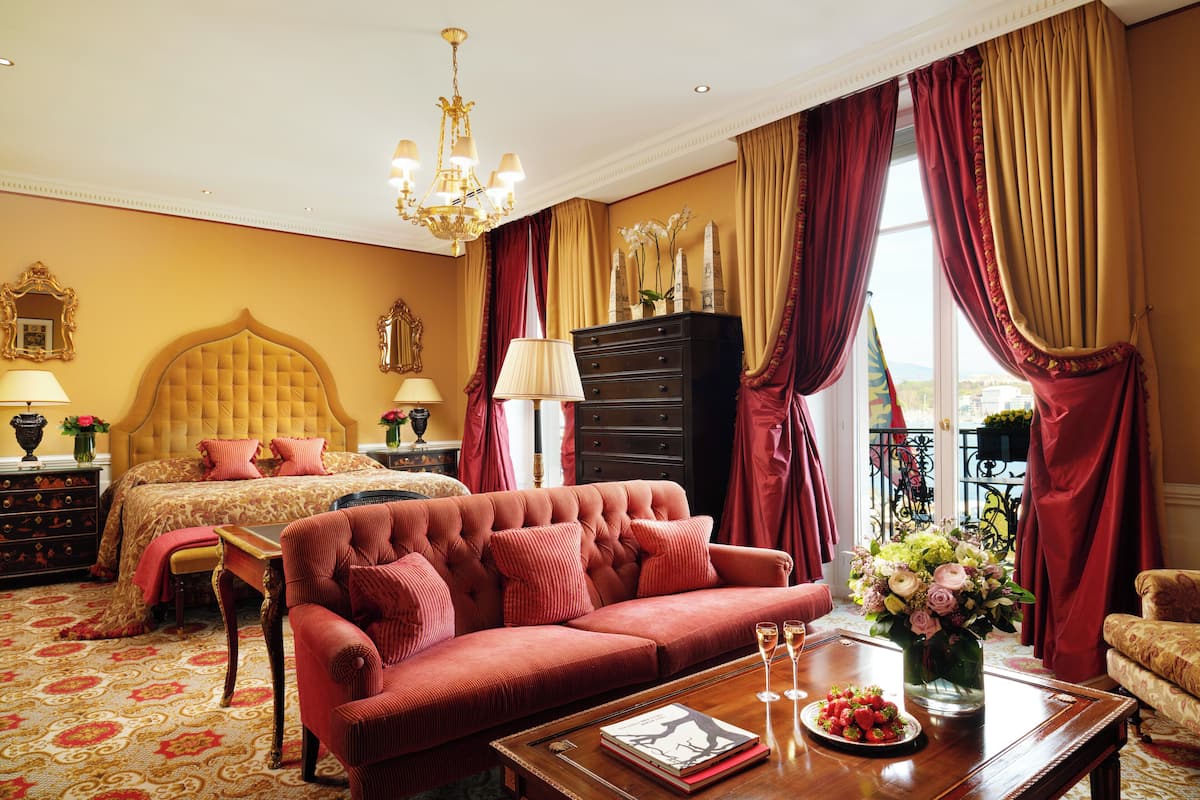 Junior Suite, Lake View | Cadar kapas Mesir, peralatan tempat tidur premium, gebar bulu kapas