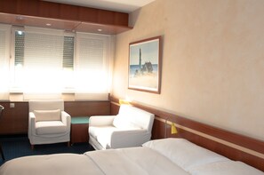 Superior Double Room | Minibar, in-room safe, iron/ironing board, free WiFi