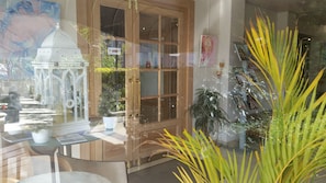 Interior entrance