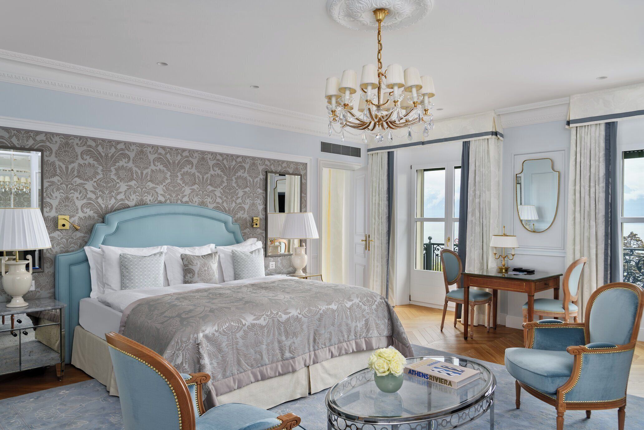 Junior Suite (Beau Rivage) | Premium bedding, minibar, in-room safe, laptop workspace