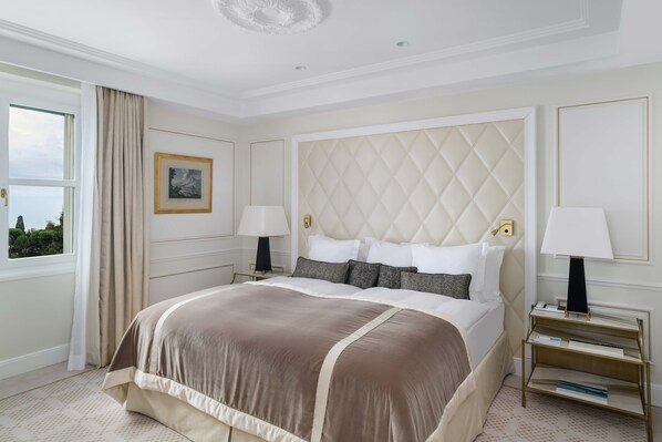 Premium bedding, minibar, in-room safe, laptop workspace - Beau-Rivage Palace (Lausanne)