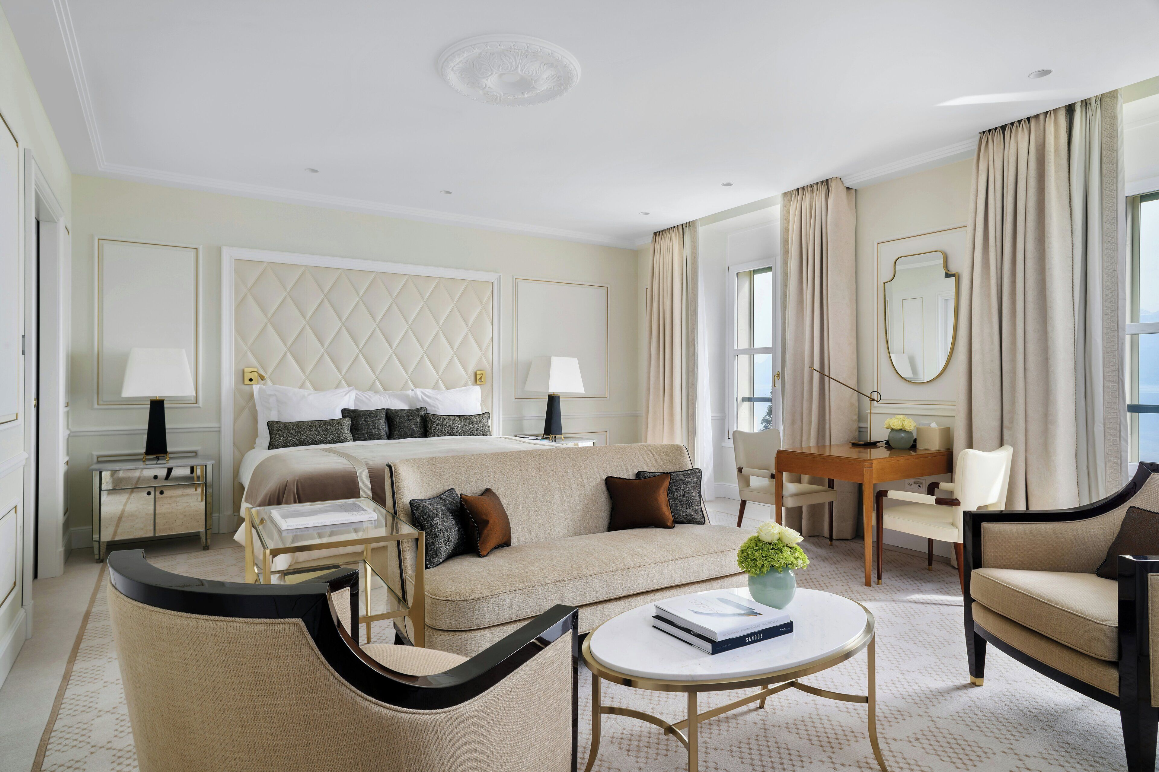 Premium bedding, minibar, in-room safe, laptop workspace