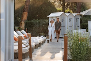 Plage privée