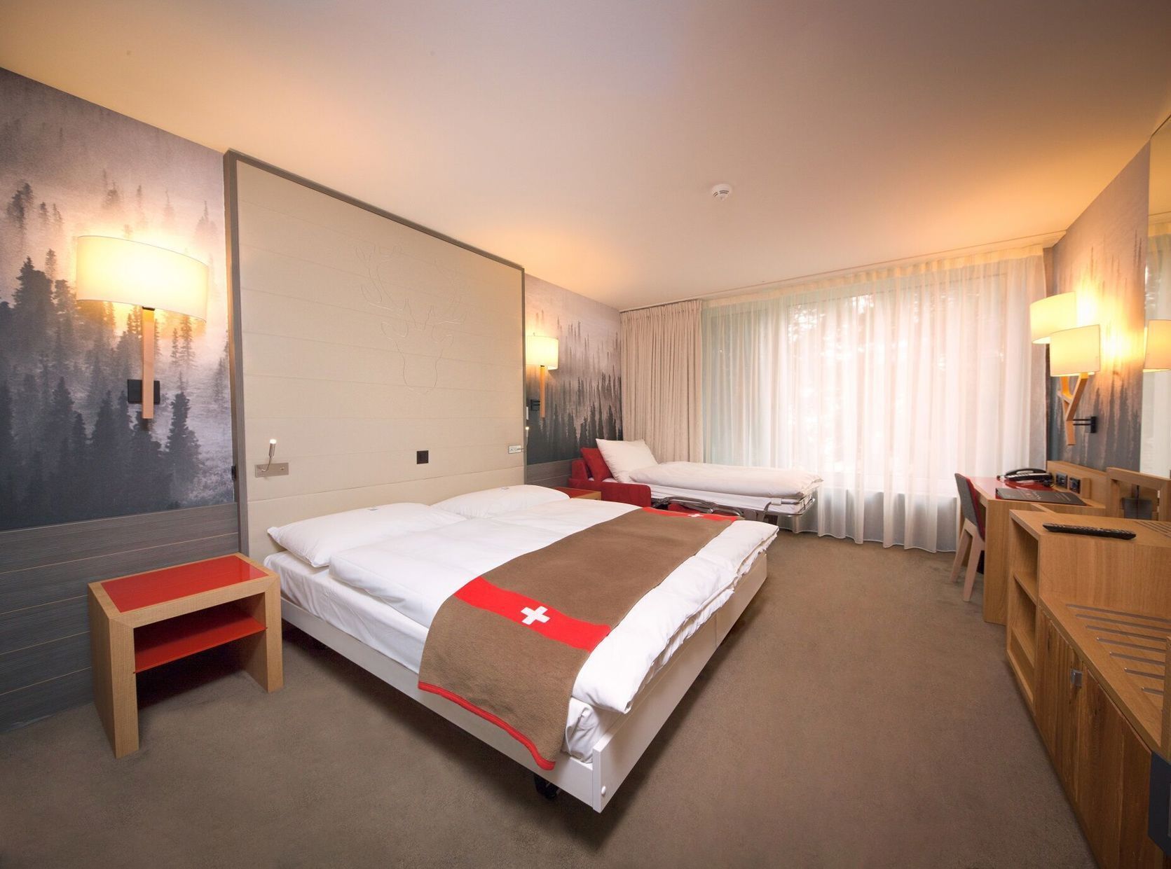 Premium bedding, down duvets, minibar, in-room safe