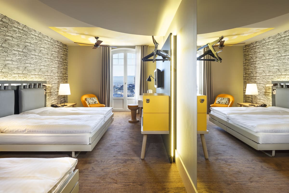 triple room, 3 single beds | premium bedding, down duvets, minibar, in-room safe