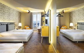 Triple Room, 3 Twin Beds | Premium bedding, down comforters, minibar, in-room safe