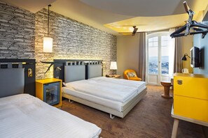 Dreibettzimmer, 3 Einzelbetten