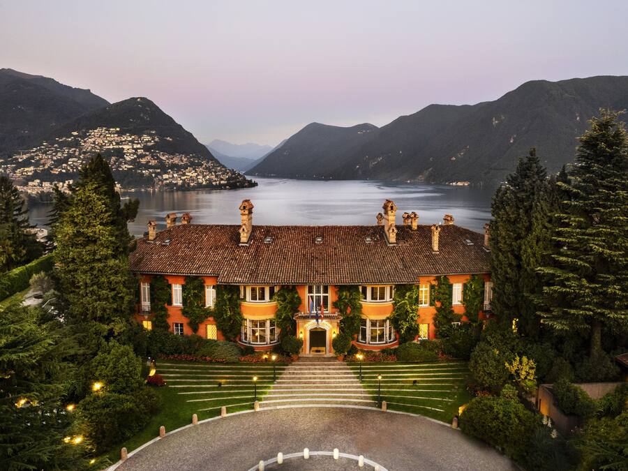 Fassade der Unterkunft