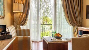 Premium bedding, down comforters, Select Comfort beds, minibar