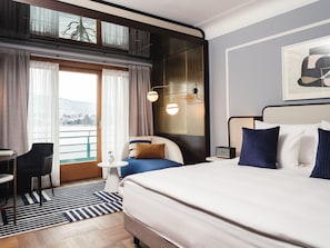 Premium Double Room, Lake View | Premium bedding, pillow-top beds, minibar, in-room safe - AMERON Zürich Bellerive au Lac (Zürich)
