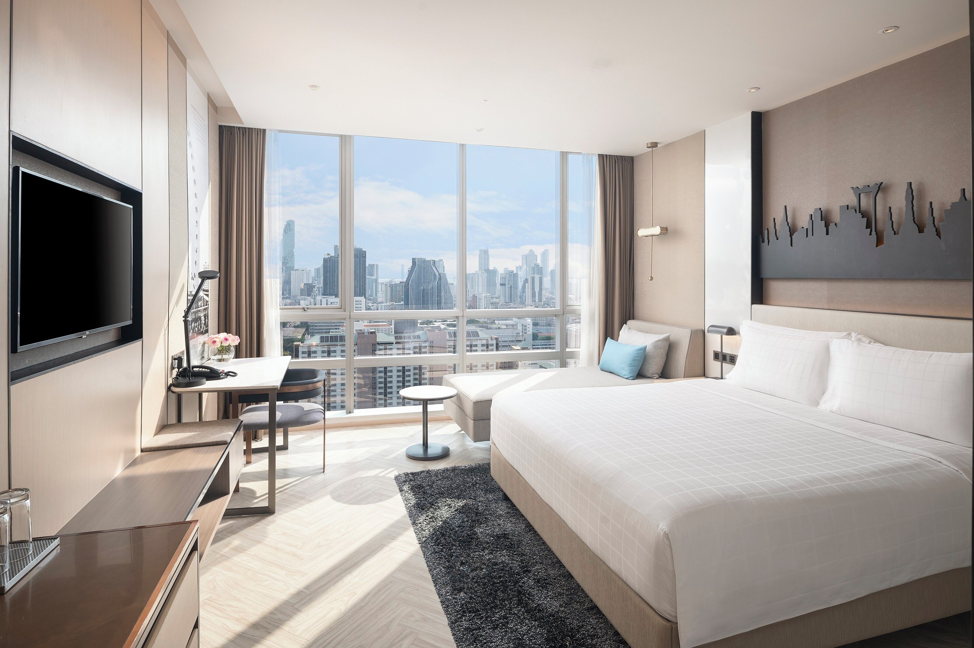 1 habitación y ropa de cama de alta calidad 