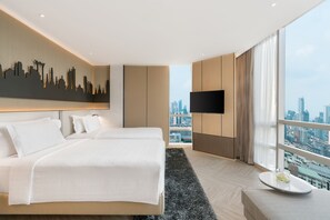 Grand Deluxe Conner Twin Bed | 1 habitación y ropa de cama de alta calidad 