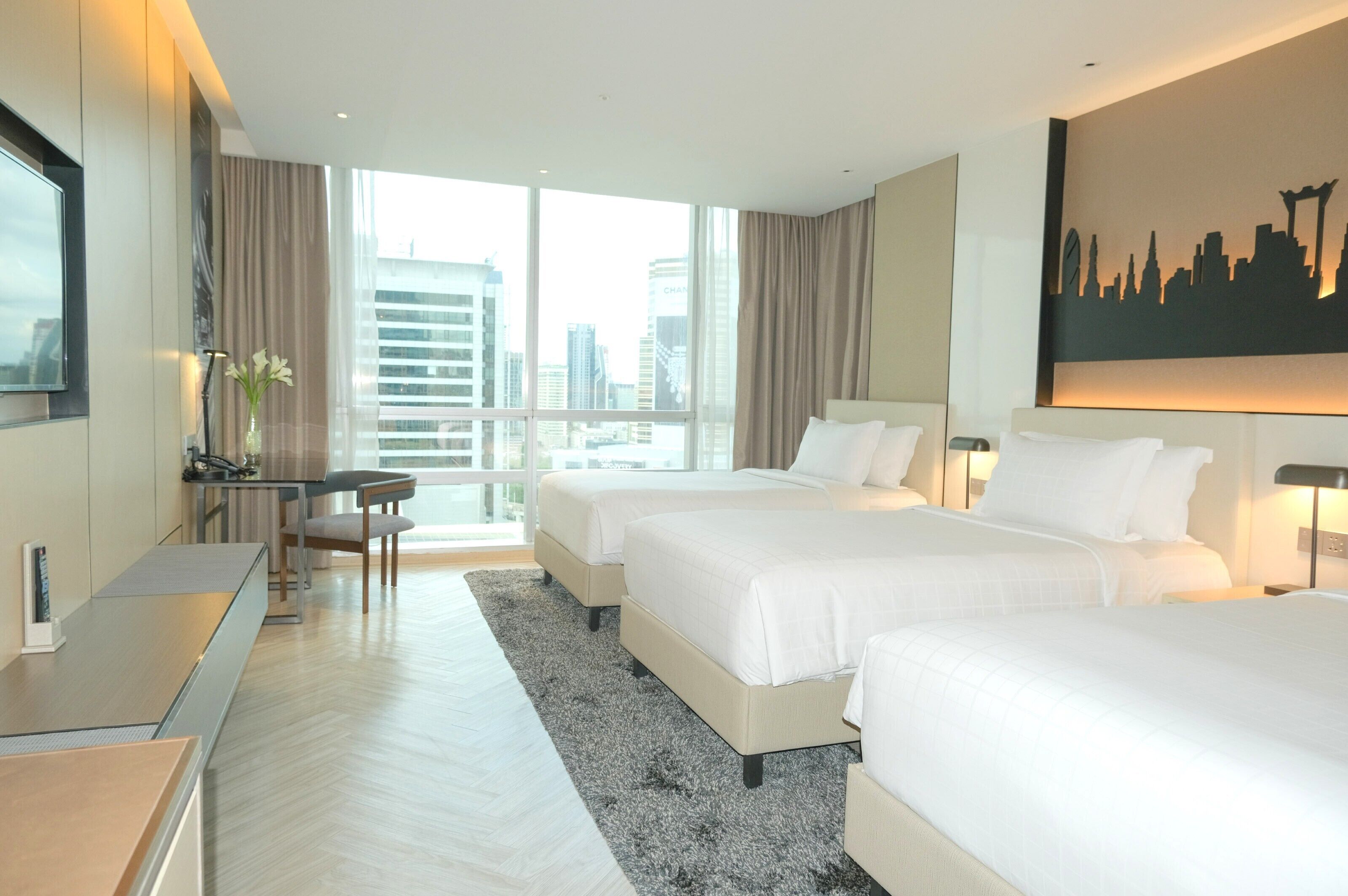 Grande Deluxe Triple | 1 多间卧室、高档床上用品、客房内保险箱、特色装修