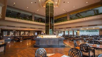 2 restaurants, breakfast, lunch, dinner served; international cuisine