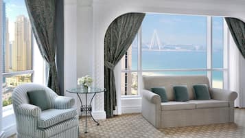 1 間臥室、義大利 Frette 床單、高級寢具、迷你吧
