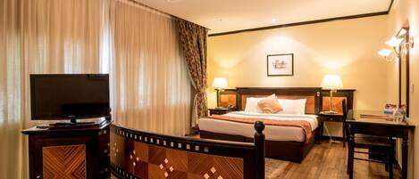 In-room safe, desk, free cots/infant beds, rollaway beds