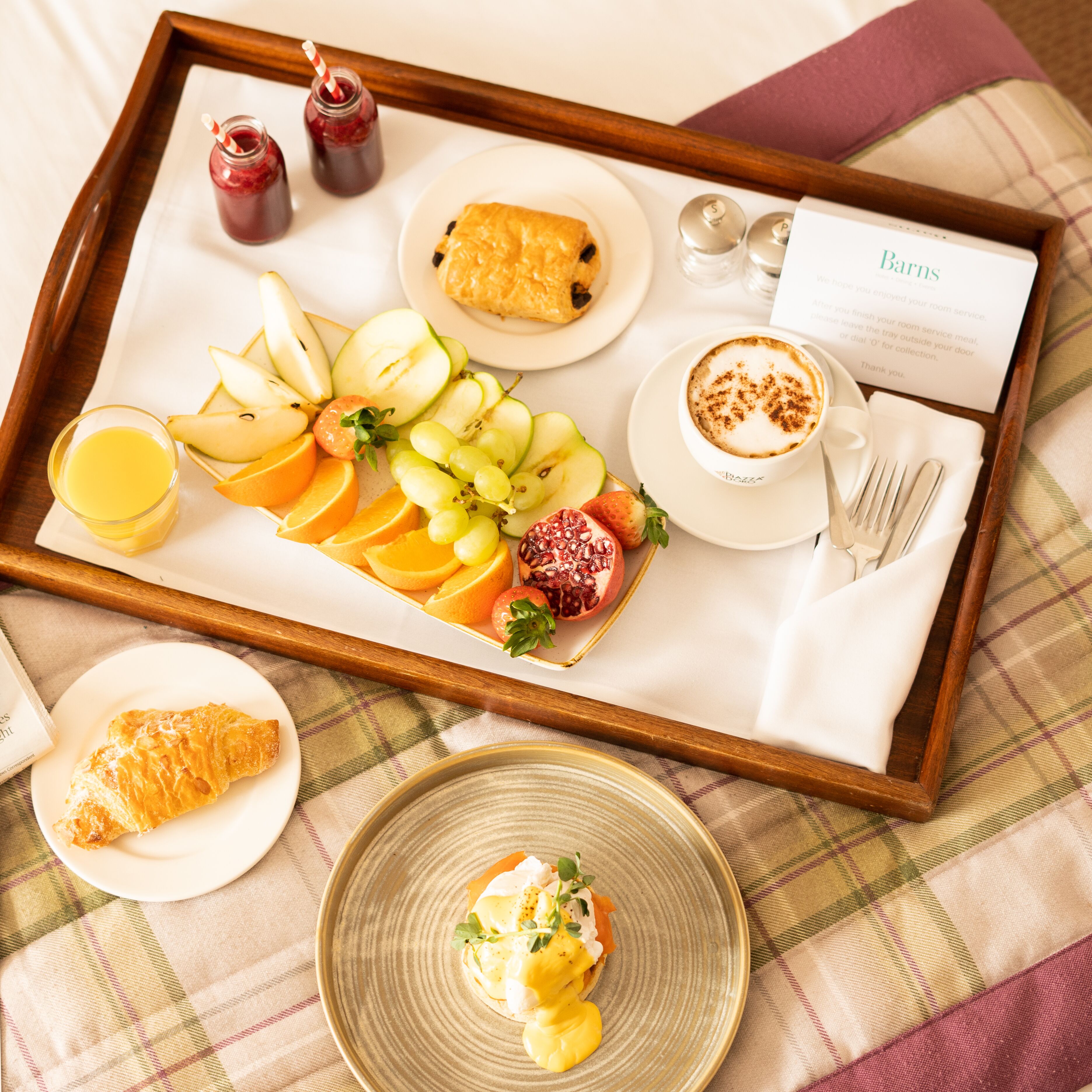 Café da manhã continental diário (GBP 15 por pessoa) 