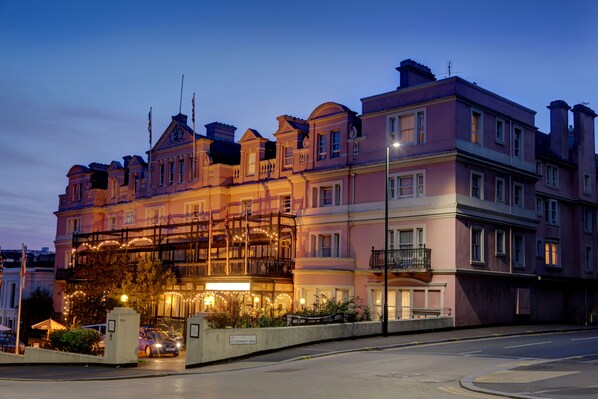 Front of property – evening/night - The Norfolk Royale Hotel (Bournemouth)