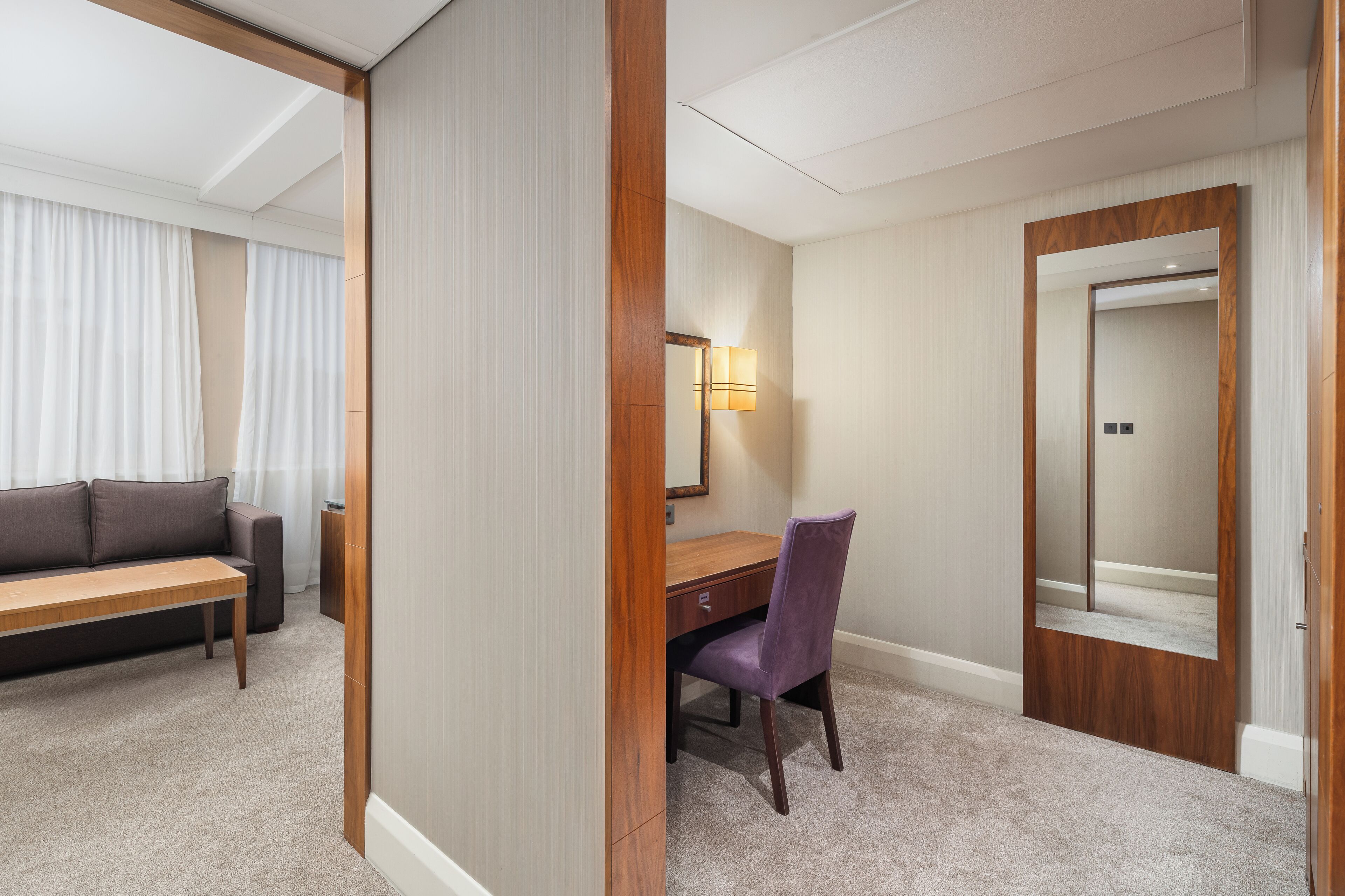 premium room, 1 queen bed with sofa bed | 1 bedroom, minibar, in-room safe, desk