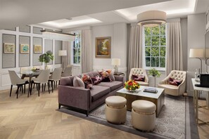 In-room safe, desk, laptop workspace, blackout drapes