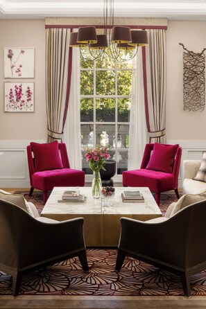 In-room safe, desk, laptop workspace, blackout drapes