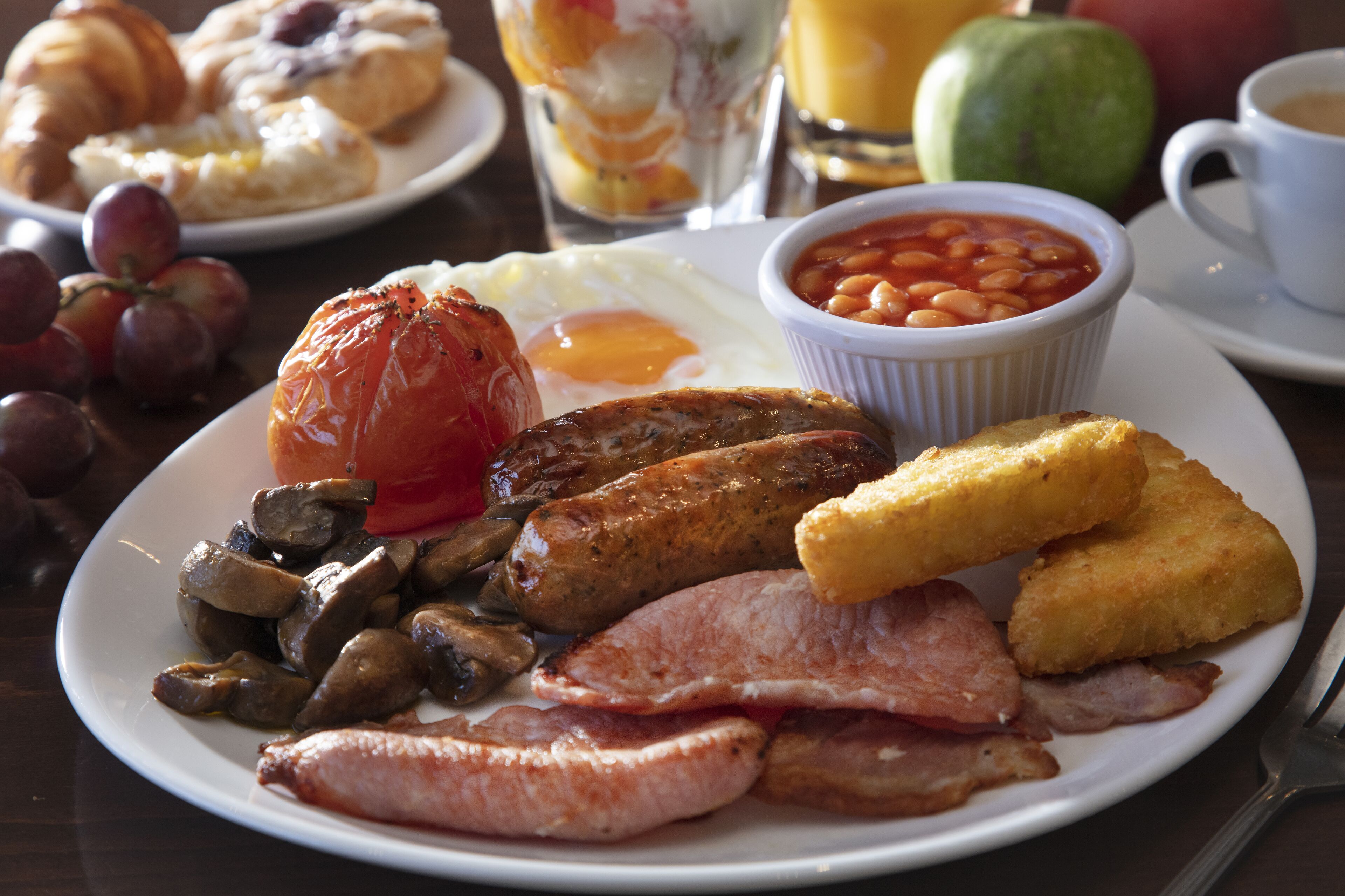 daily to-go breakfast (gbp 9.95 per person)