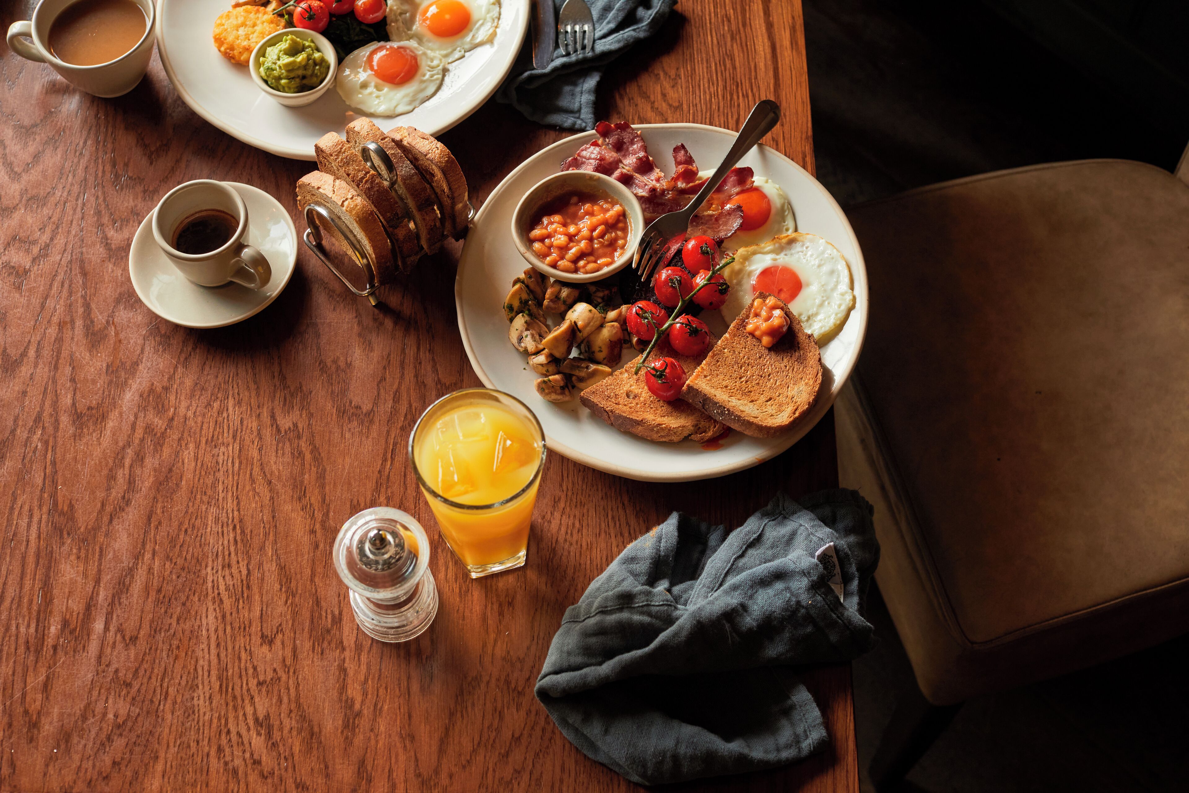 Daily full breakfast for a fee